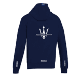 Sparco Maserati Corse Hoodie - Navy Blue - 01