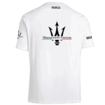 Sparco Maserati Corse T-Shirt - White - 01