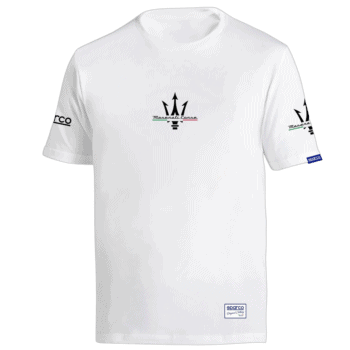 Sparco Maserati Corse T-Shirt - White