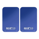Sparco Mud Flap Pair-Blue-SPA03791AZ
