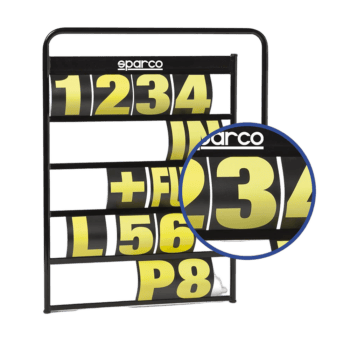 SPA00592/1 Sparco Pit Board Number Set