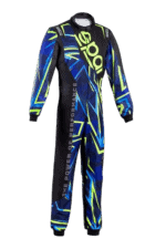 Sparco-Prime-K-Advanced-Kart-Suit-Junior-Black-Blue-Fluro-Yellow