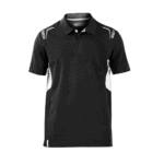 SPA01255NR - Sparco Pro Tech Short Sleeved Polo Shirt- Black