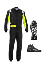 Grand Prix Racewear racing suit, gloves, and shoes for motorsport safety and performance.
