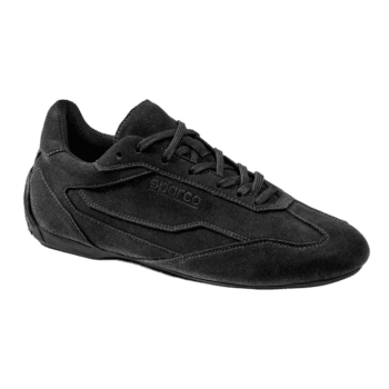 Sparco S-Drive Shoes - Black Suede