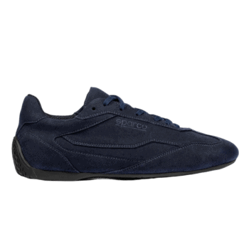 Sparco S-Drive Shoes - Navy Blue Suede 02