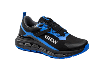 Sparco S-Pike O2 Mechanics Boot Moulinon Edition - Black Blue
