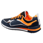 Sparco S-Road Shoes - Navy Blue Fluro Orange 01