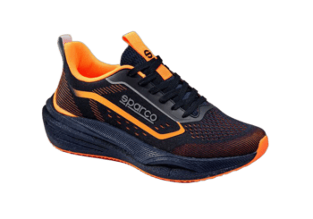 Sparco S-Scape Yohan Edition Safely Shoe - Navy Blue Orange
