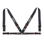 Sparco Sport H-4 4 Point Harness-Black