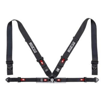 Sparco Sport H-4 4 Point Harness-Black