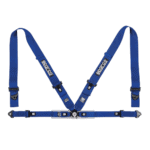 Sparco Sport H-4 4 Point Harness-Blue