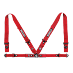 Sparco Sport H-4 4 Point Harness-Red