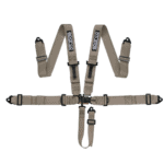 Sparco Sport H-5 SFI 5 Point Latch & Link Off Road Harness-Beige