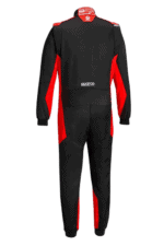 Sparco Sprint Advanced Race Suit-Black Red-back