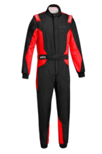Sparco Sprint Advanced Race Suit-Black Red-front