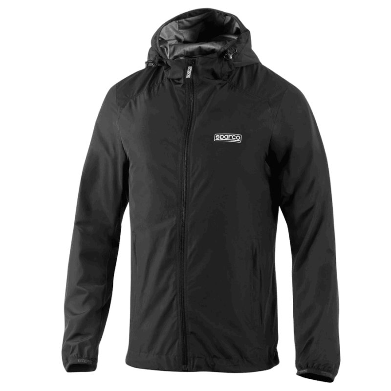 Sparco Windbreaker Jacket - Black