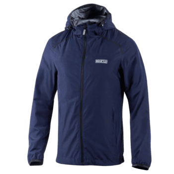 Sparco Windbreaker Jacket - Navy Blue Black