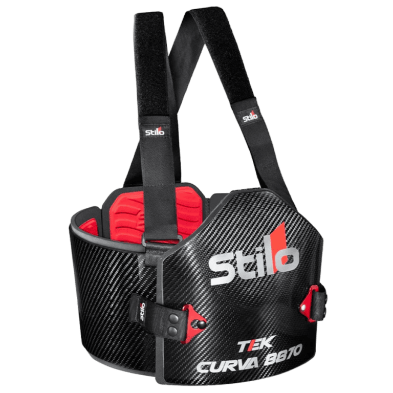 Stilo Curved Carbon Kart Rib Protector