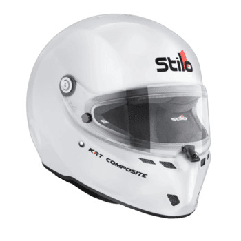 Stilo ST6 KRT Composite Kart Helmet - White - Inner Black 02
