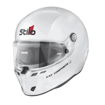 Stilo ST6 KRT Composite Kart Helmet - White - Inner Black