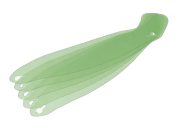 Green racing car wing element from Grand Prix Racewear, designed for high-performance motorsport applications.