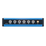 GPR Direct Grand Prix Racewear communication device with multiple ports including USB, microphone, and antenna for racing applications.