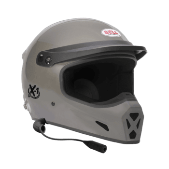 Bell X-1 Rally Titanium Helmet - Hans