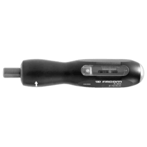 Facom A.400 screwdriver with vernier adjustment, ergonomic handle, and adjustable torque setting for precise screwdriving tasks.