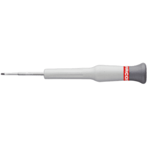 Facom AEF replaceable blade screwdriver with ergonomic handle and precision tip for electronic and detailed work.