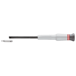 Facom Micro-Tech bit holder screwdriver for 4mm hex screws, ideal for precision tasks and professional use.