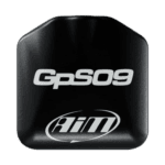 GPR Direct G-S09 racing helmet pad with black background and white logo, designed for motorsport safety and comfort.