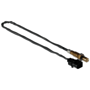 High-quality automotive oxygen sensor with wiring harness for racewear and performance vehicles from Grand Prix Racewear.