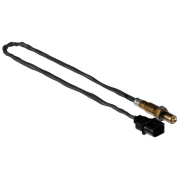High-quality automotive oxygen sensor with wiring harness for racewear and performance vehicles from Grand Prix Racewear.