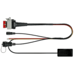 AiM Thermocouple Patch Lead TC Yellow to 719 4 pin for race car temperature monitoring.