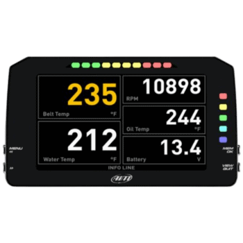AiM MXP 1.3 Strada 6" TFT Dash Display with Race Icons