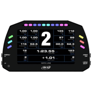 AiM MXS 1.3 Strada 5" TFT Dash Display with Race Icons