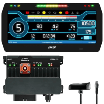 AiM PDM8 With 10" Road Icons Display GPS Data Logging Kit