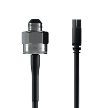 AiM Brake Pressure Sensor for racing cars, with a compact design and durable construction, ideal for high-performance motorsport applications.