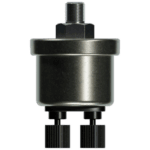 High-performance racing fuel pressure regulator for Grand Prix race cars, made of durable metal with adjustable knobs for precise fuel flow control.