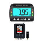 AiM Solo 2 DL with SmartyCam 2.2 GP HD car lap timer and track day kit for motorsport enthusiasts.