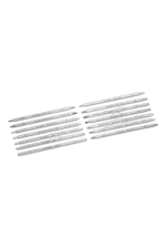 Close-up of Facom slotted blades, precision tools for professional use, displayed on a black background.