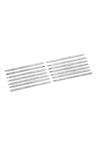 Close-up of Facom slotted blades, precision tools for professional use, displayed on a black background.