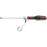 Facom PROTWIST screwdrivers for slotted head screws with milled blades, featuring ergonomic handle design.
