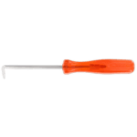 Grand Prix Racewear right angle hook with orange handle and metal hook for automotive or industrial use.