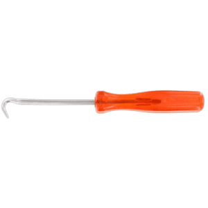 Facom curved angle hook AR.C with orange handle and metal hook for industrial use.