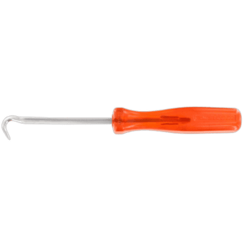 Facom curved angle hook AR.C with orange handle and metal hook for industrial use.