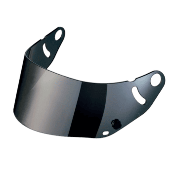 High-quality racing helmet visor for Grand Prix racewear, designed for safety and performance in motorsport events.