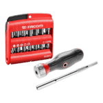 Facom Fac 28pce Bits - 3 In 1 Sd Ratchet Atcl.2a2pb