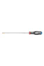 Precision screwdriver with ergonomic handle and magnetic tip for detailed mechanical work, ideal for electronics and small repairs.